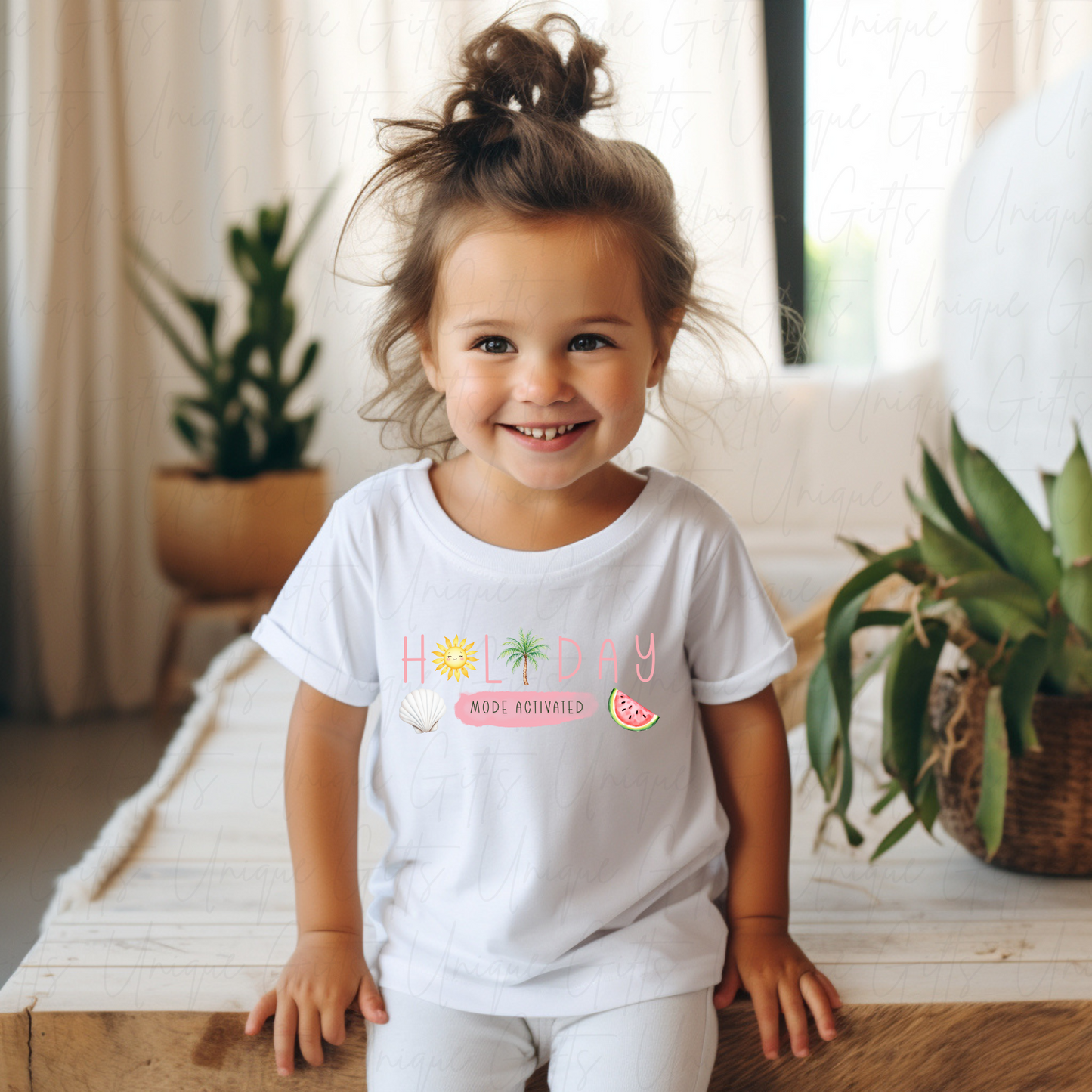 Holiday Mode Short Sleeve Children’s T-Shirt | Fun Kids Summer Tee | Soft Cotton Blend