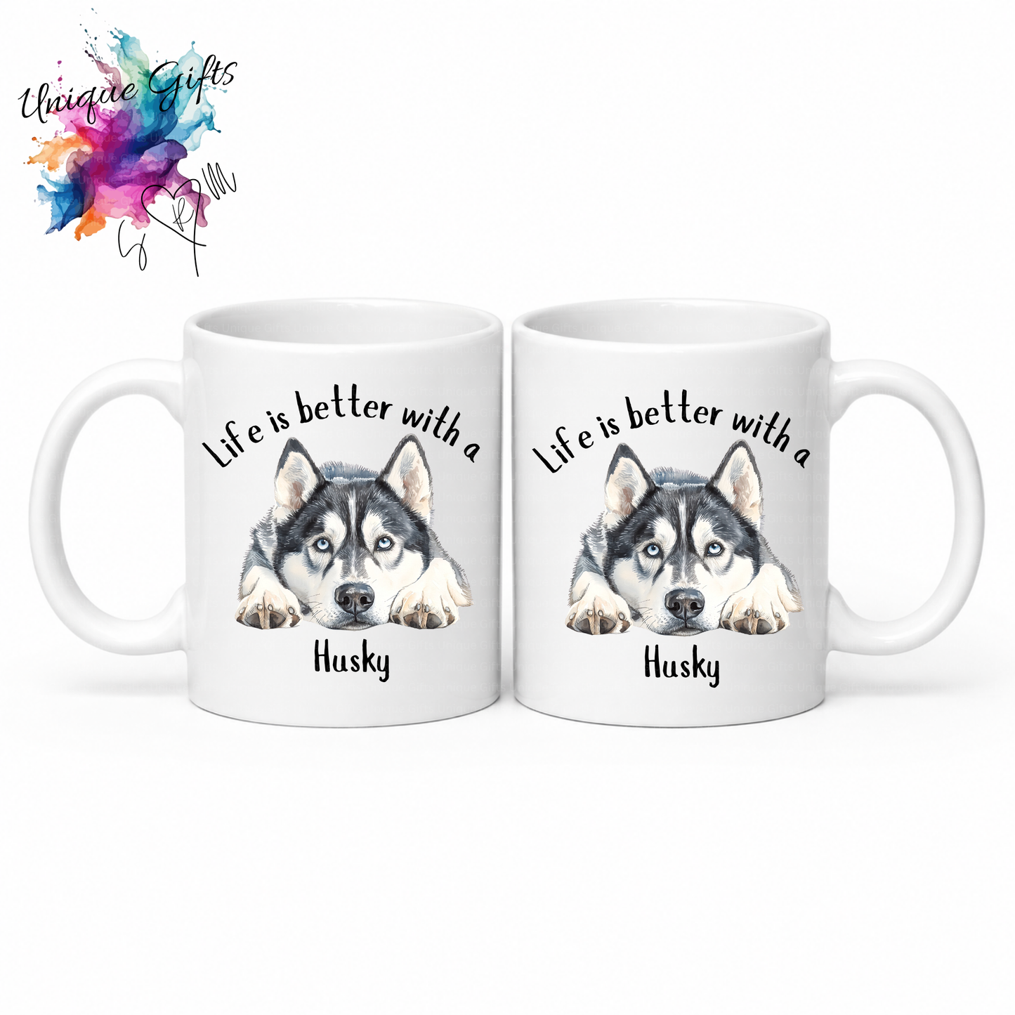 Husky Coffee Mug | Life is Better with a Husky – 11oz Ceramic