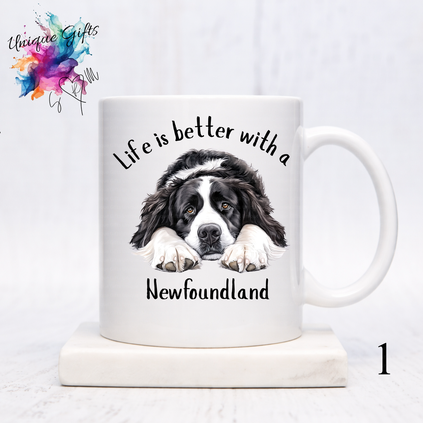 Newfoundland Coffee Mug | Life is Better with a Newfoundland – 11oz Ceramic