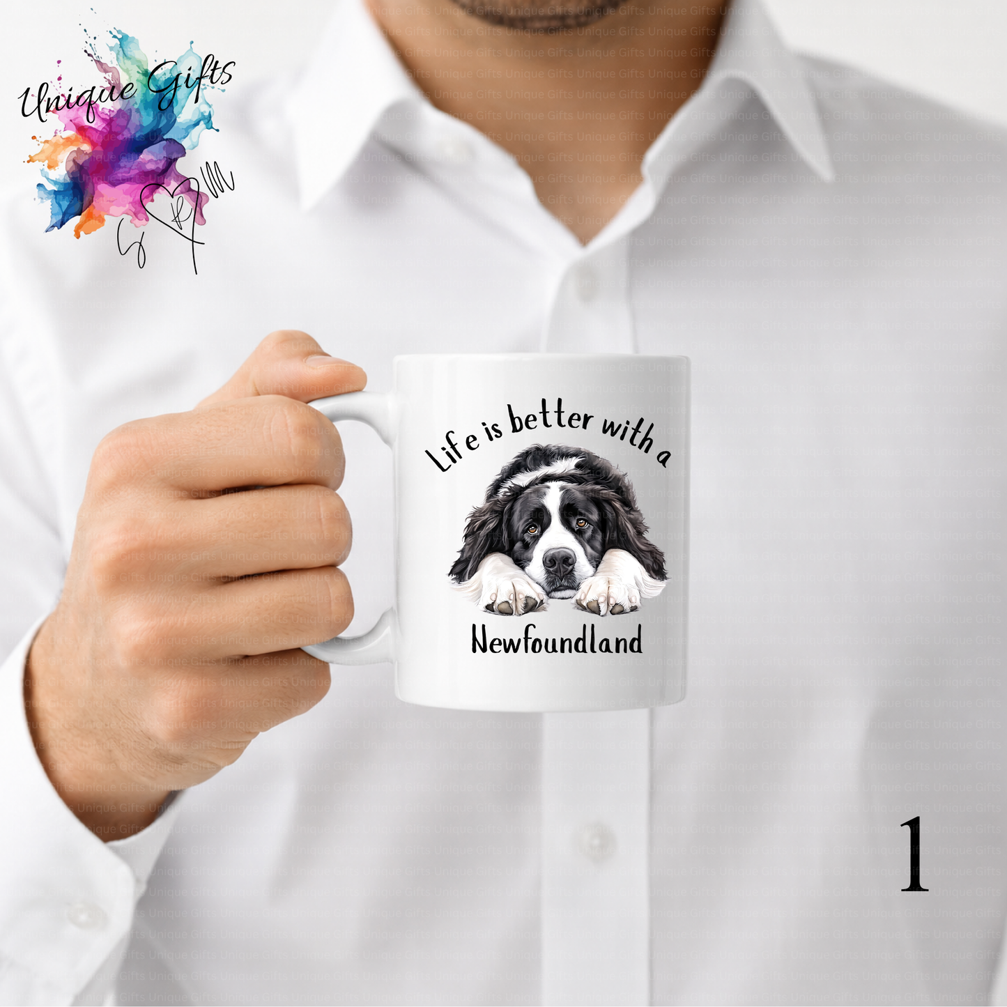 Newfoundland Coffee Mug | Life is Better with a Newfoundland – 11oz Ceramic