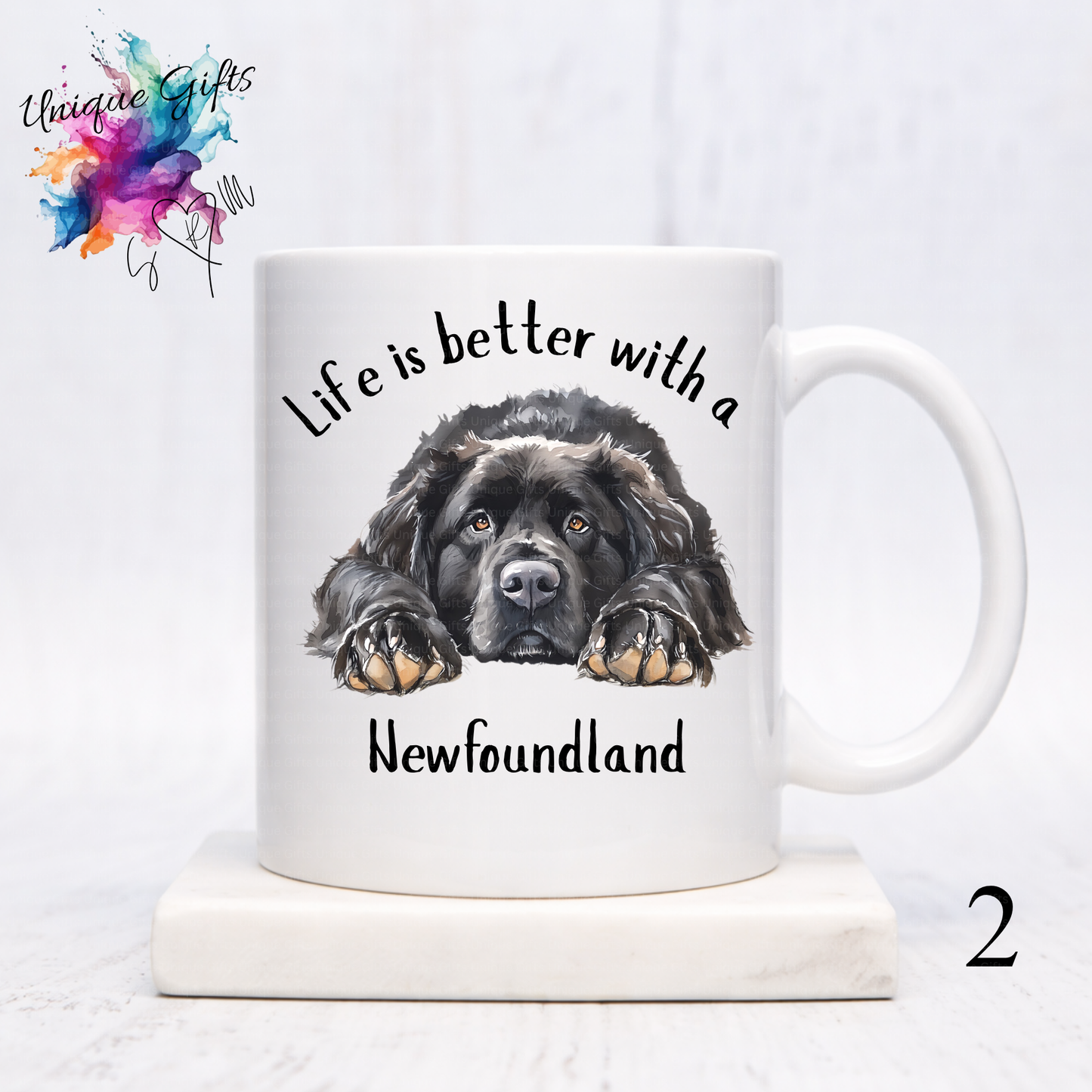 Newfoundland Coffee Mug | Life is Better with a Newfoundland – 11oz Ceramic