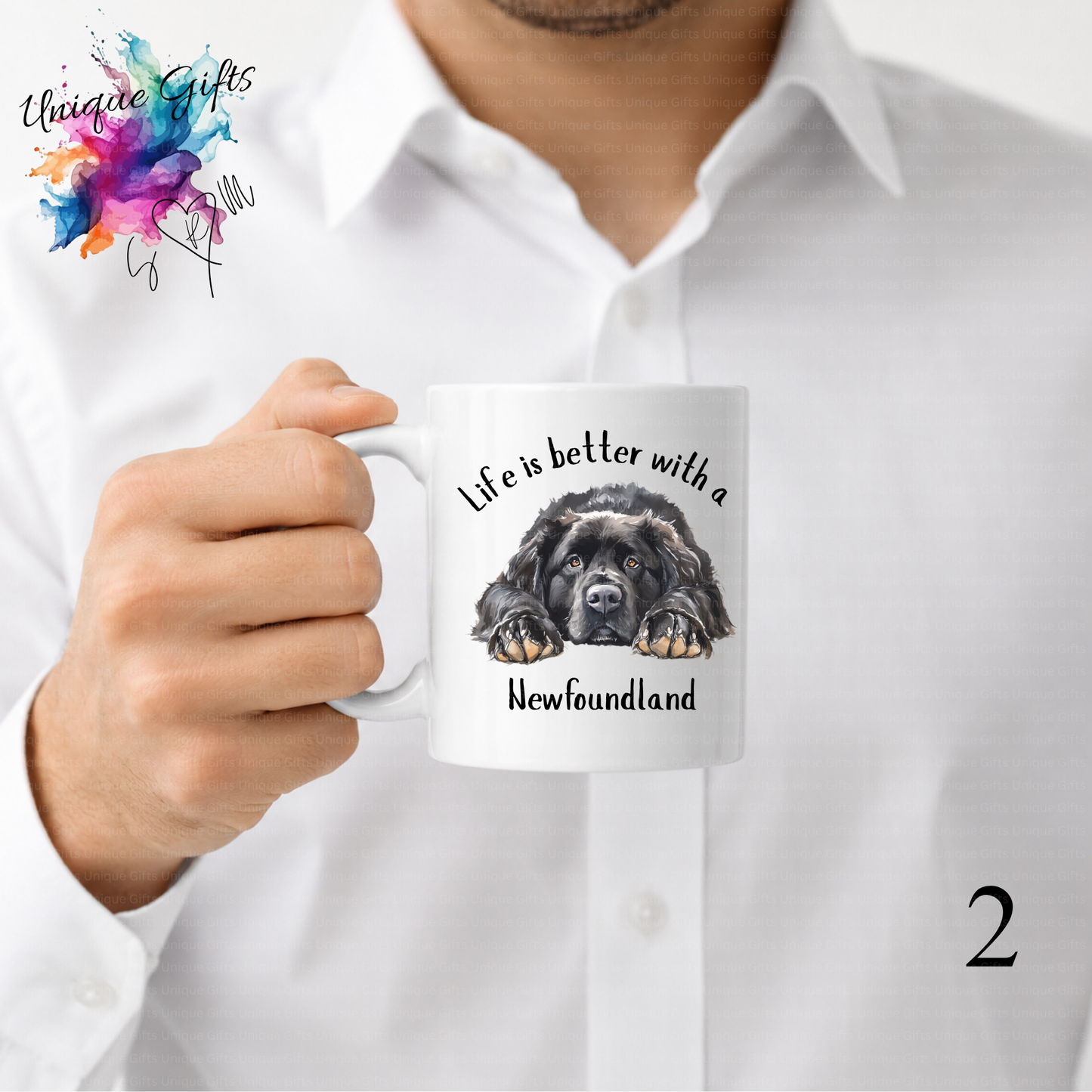 Newfoundland Coffee Mug | Life is Better with a Newfoundland – 11oz Ceramic