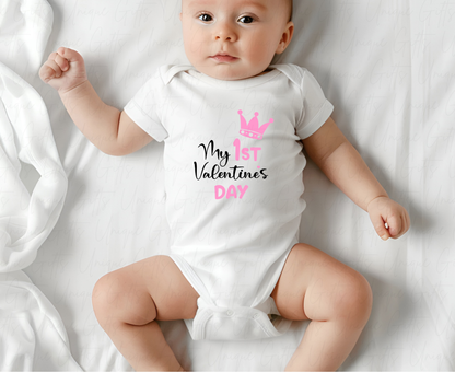 My 1st Valentine's Day Baby Grow | Unique Gifts
