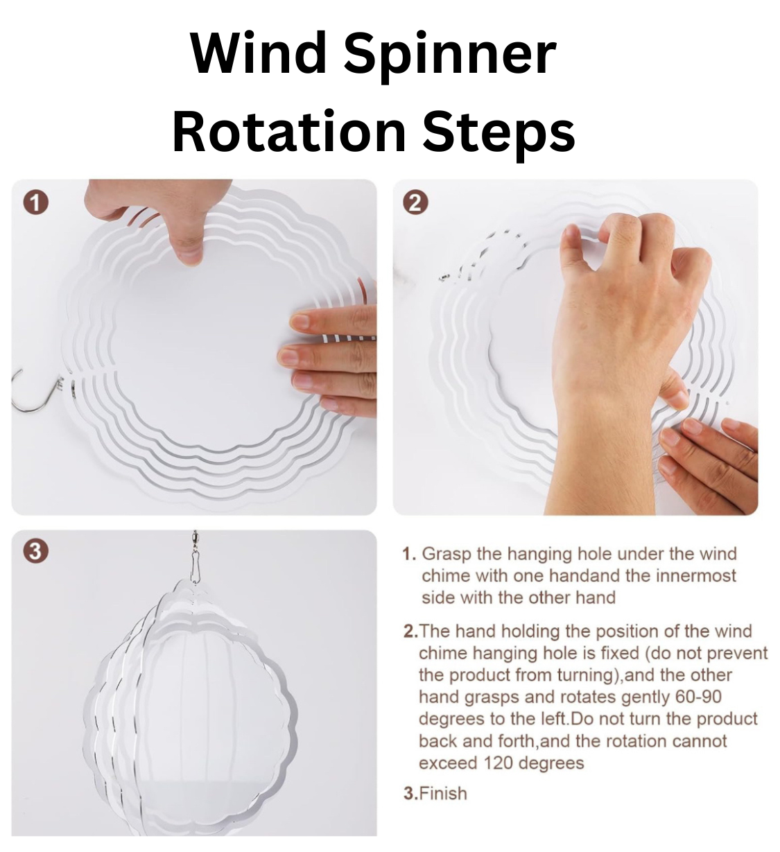 Wind Spinner Cute Gnome on Ladybird Design.